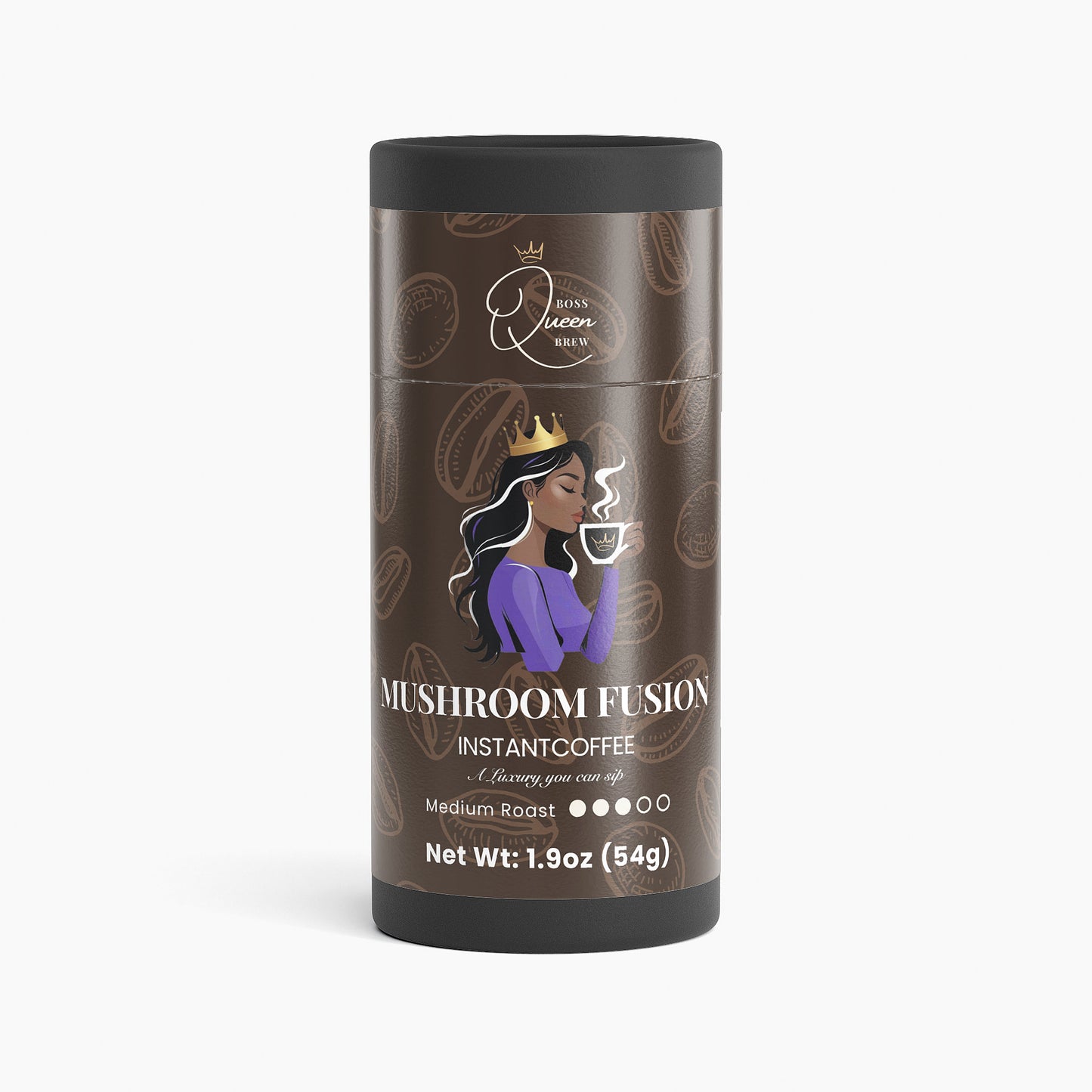 Mushroom Fusion Instant Coffee (Medium Roast)