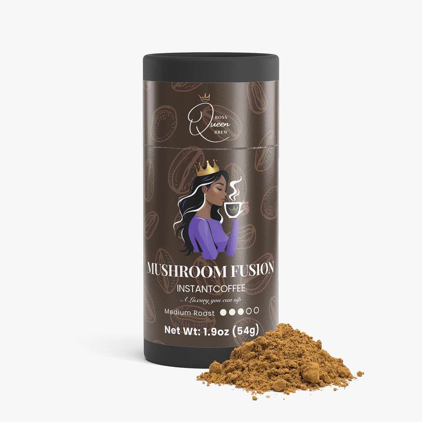 Mushroom Fusion Instant Coffee (Medium Roast)