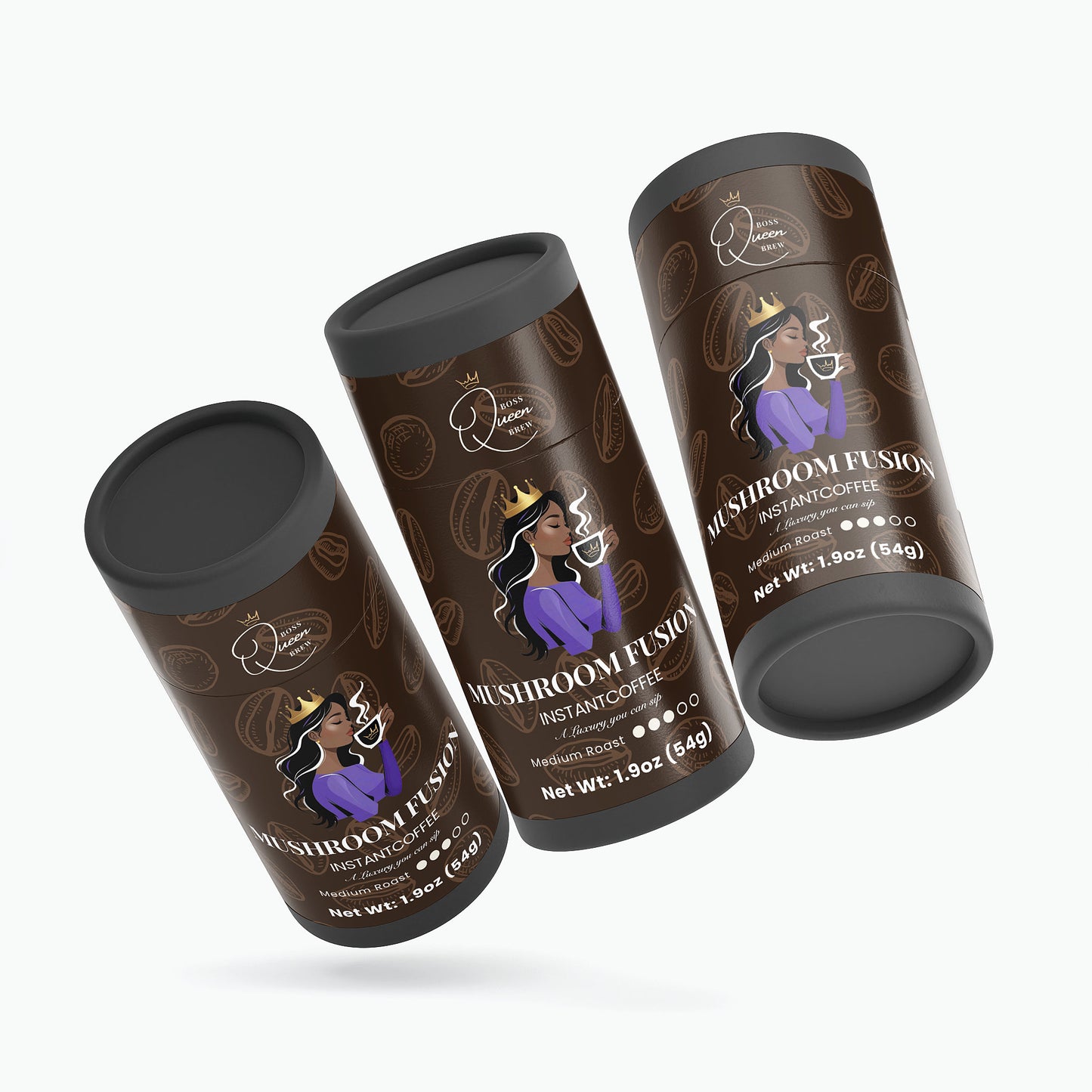 Mushroom Fusion Instant Coffee (Medium Roast)