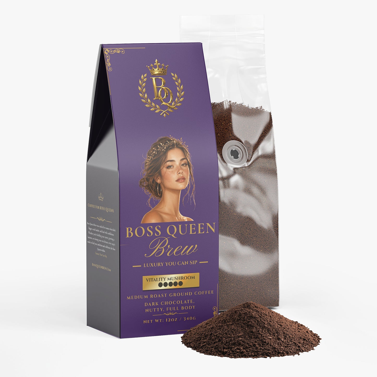 Vitality Mushroom Coffee (Medium Roast)