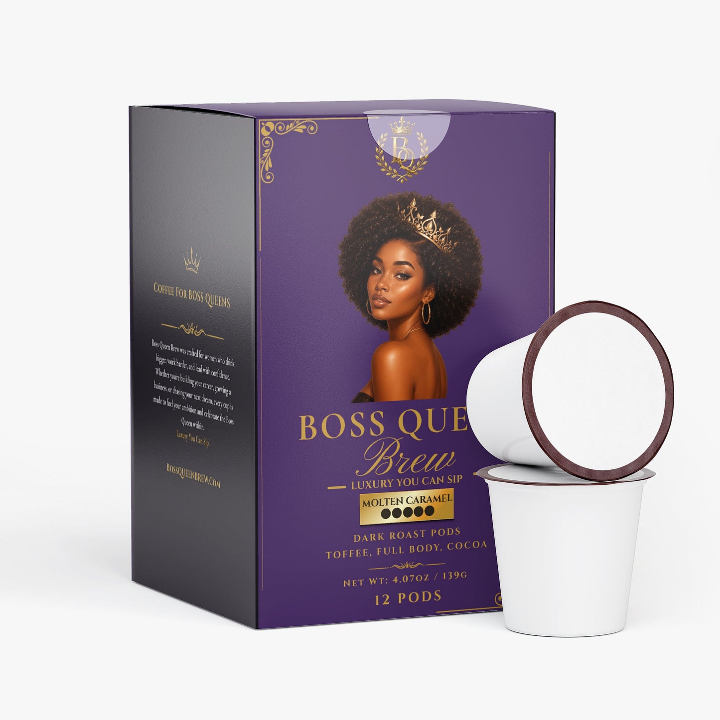 Molten Caramel Coffee Pods (Dark Roast)
