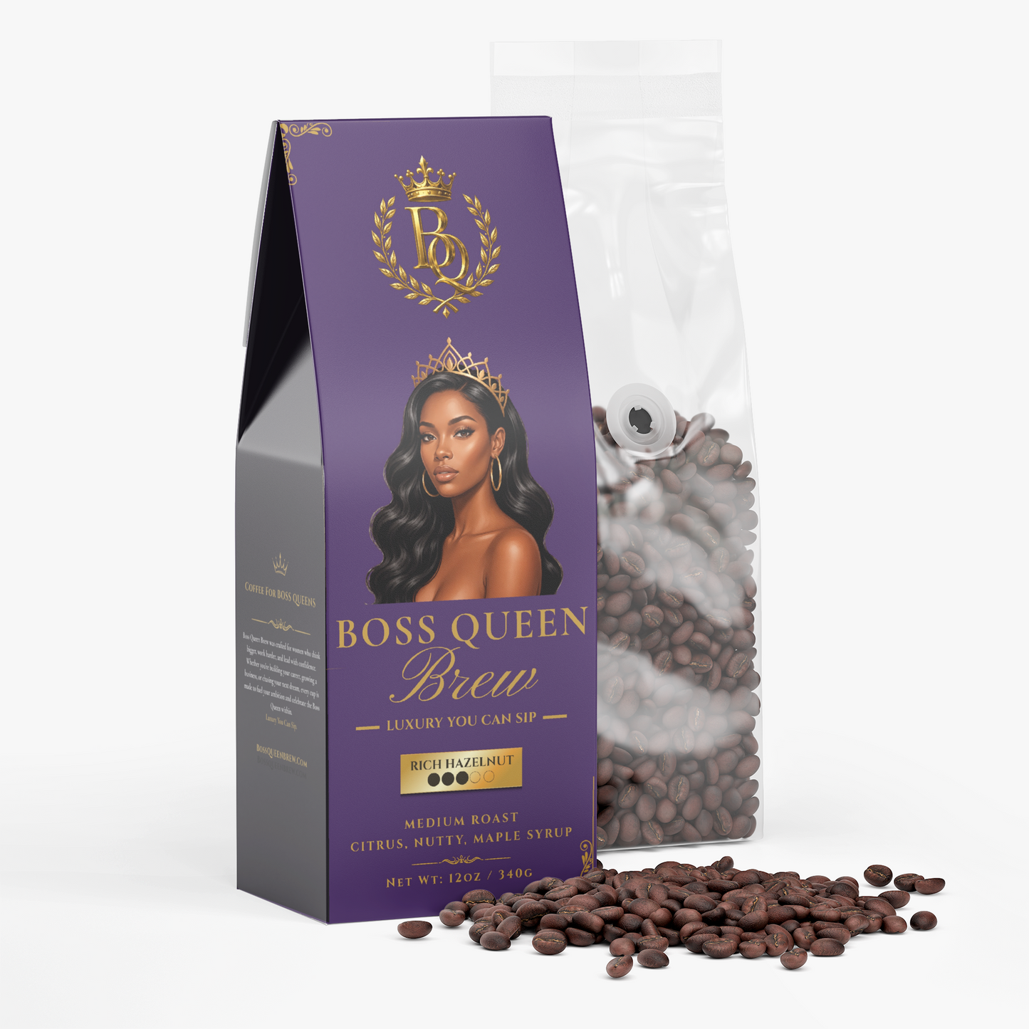 Rich Hazelnut Coffee (Medium Roast)
