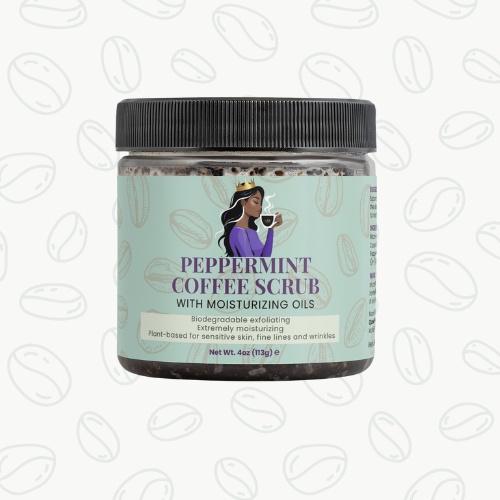 Peppermint Coffee Scrub - Boss Queen Brew