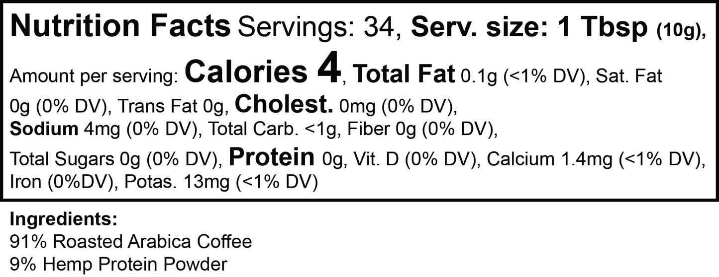 Hemp Harvest Coffee (Medium Roast)